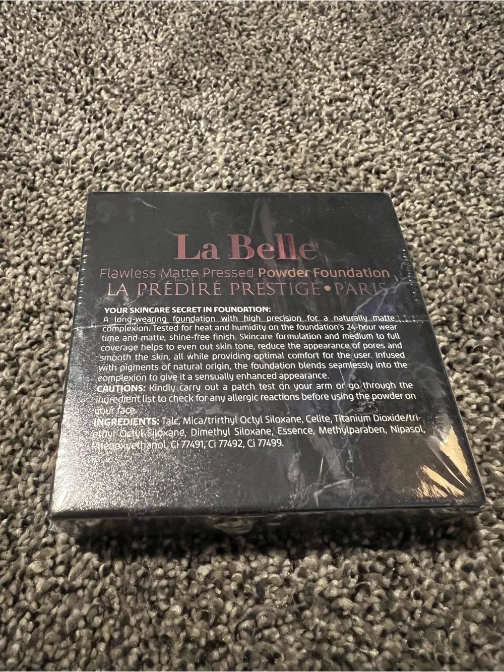 Prestige La Belle Matte Pressed Powder Foundation - Warm Tan 04 ~ Retail $160